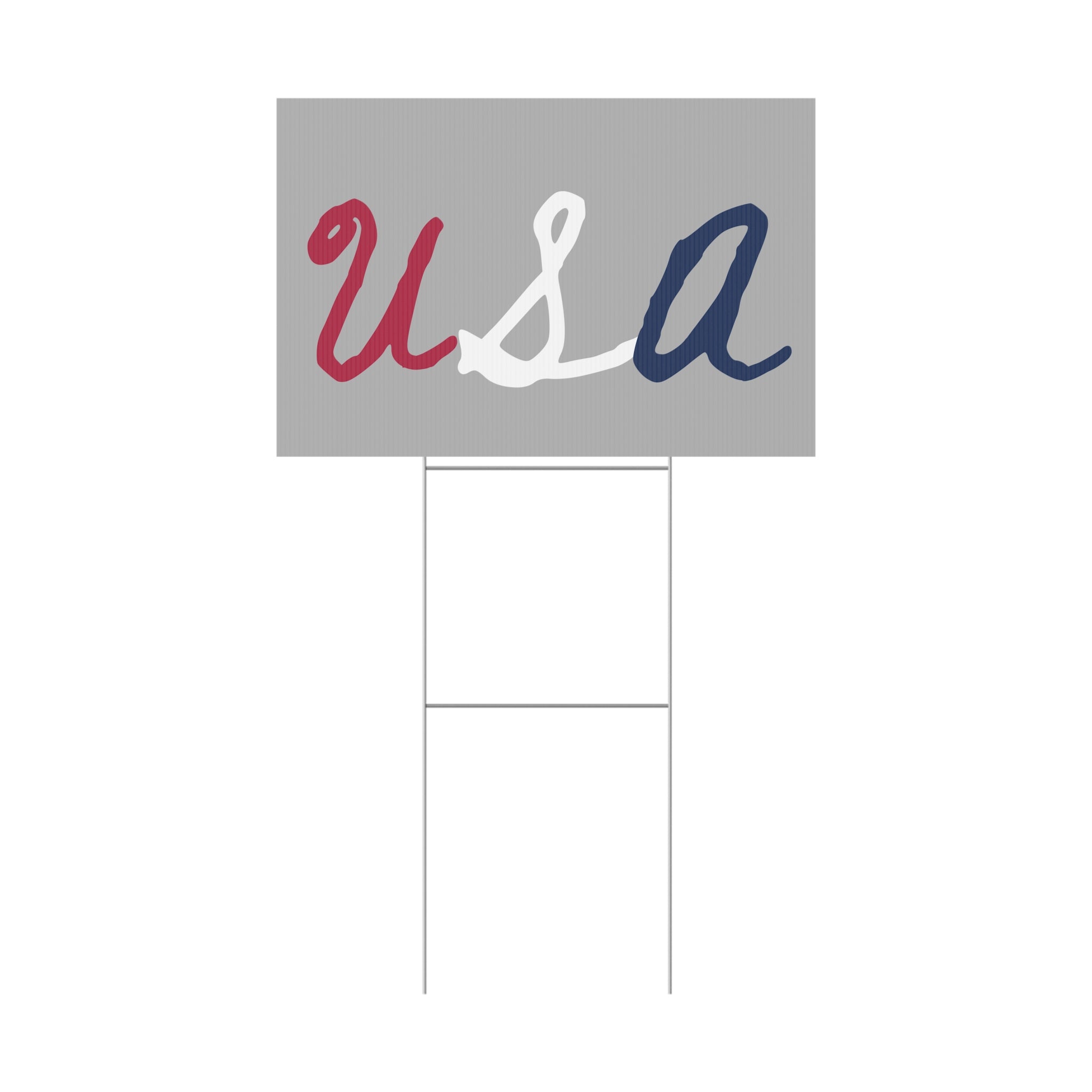 USA Patriotic Yard Sign