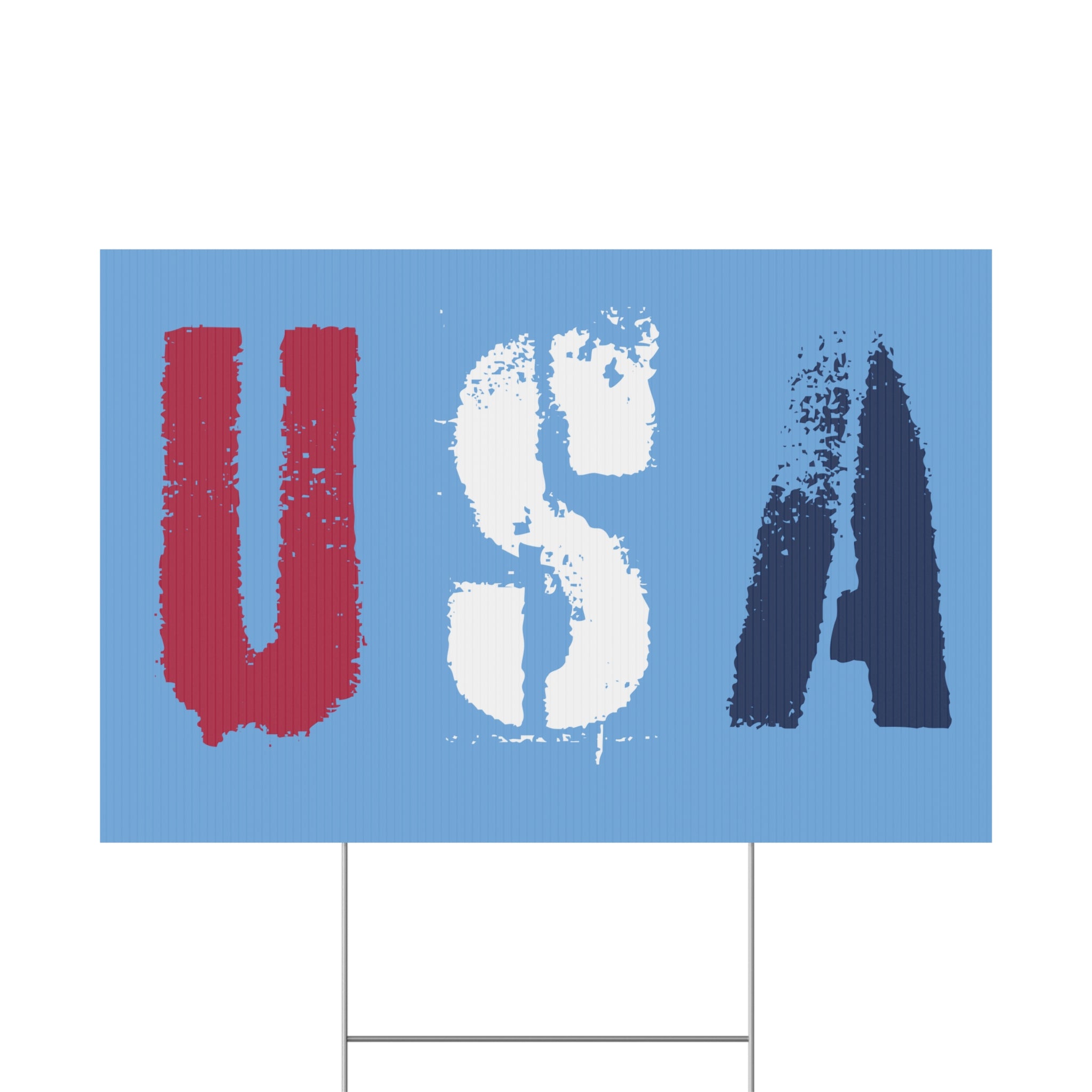 USA Patriotic Yard Sign