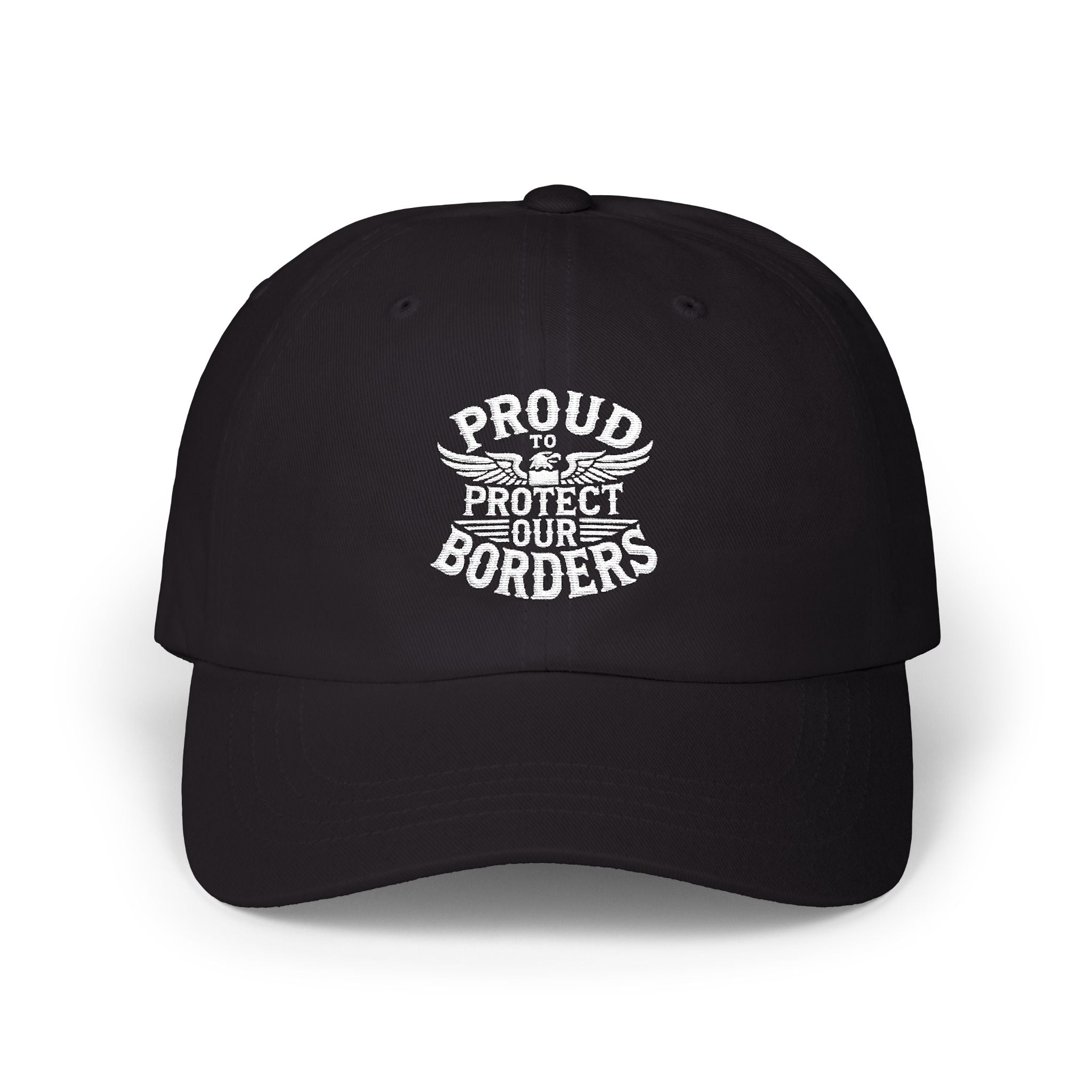 Proud to Protect Our Borders Camo Classic USA Dad Hat