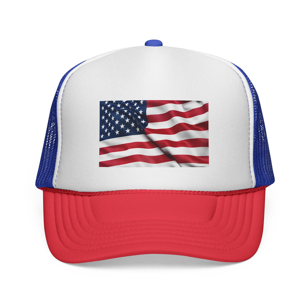 American Flag USA Trucker Hat
