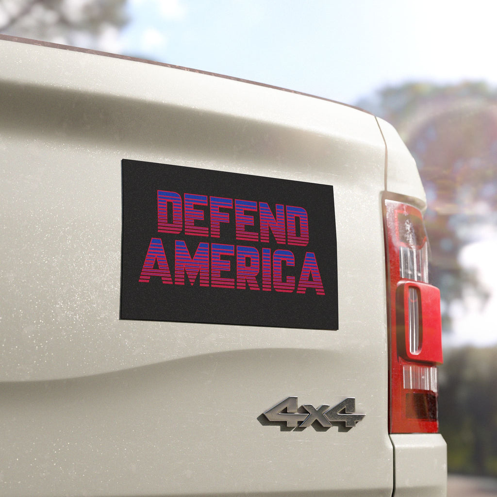 Defend America Car Magnet