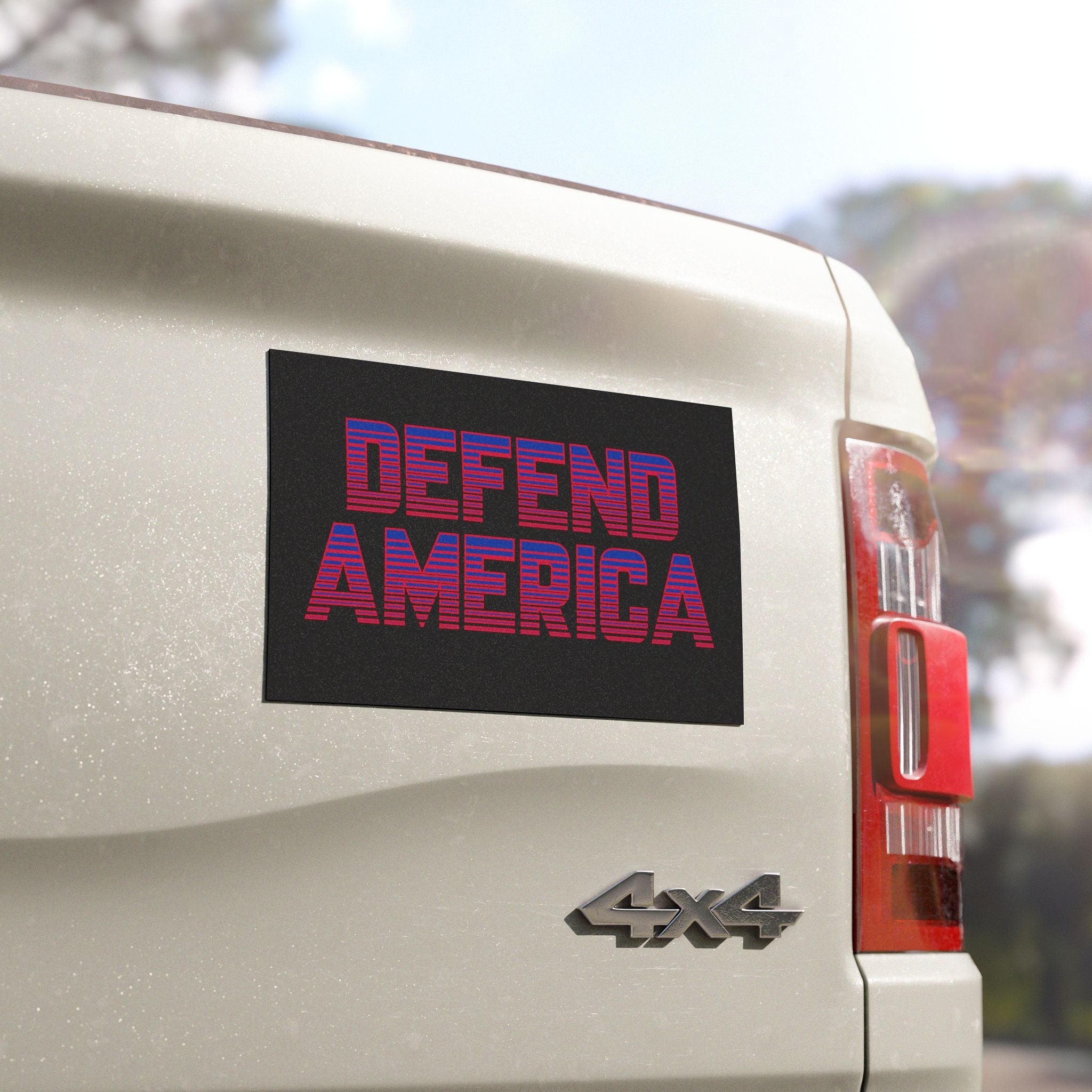Defend America Car Magnet