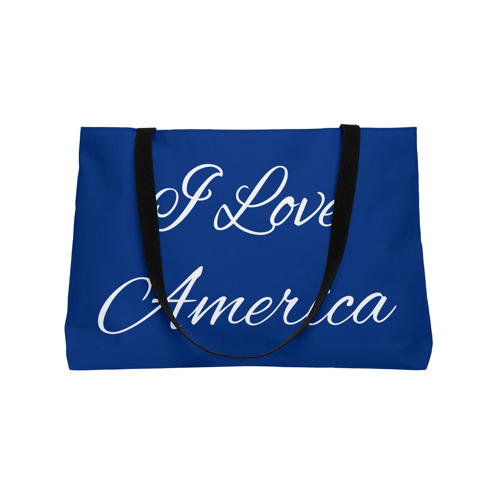 I Love America Weekender Tote Bag