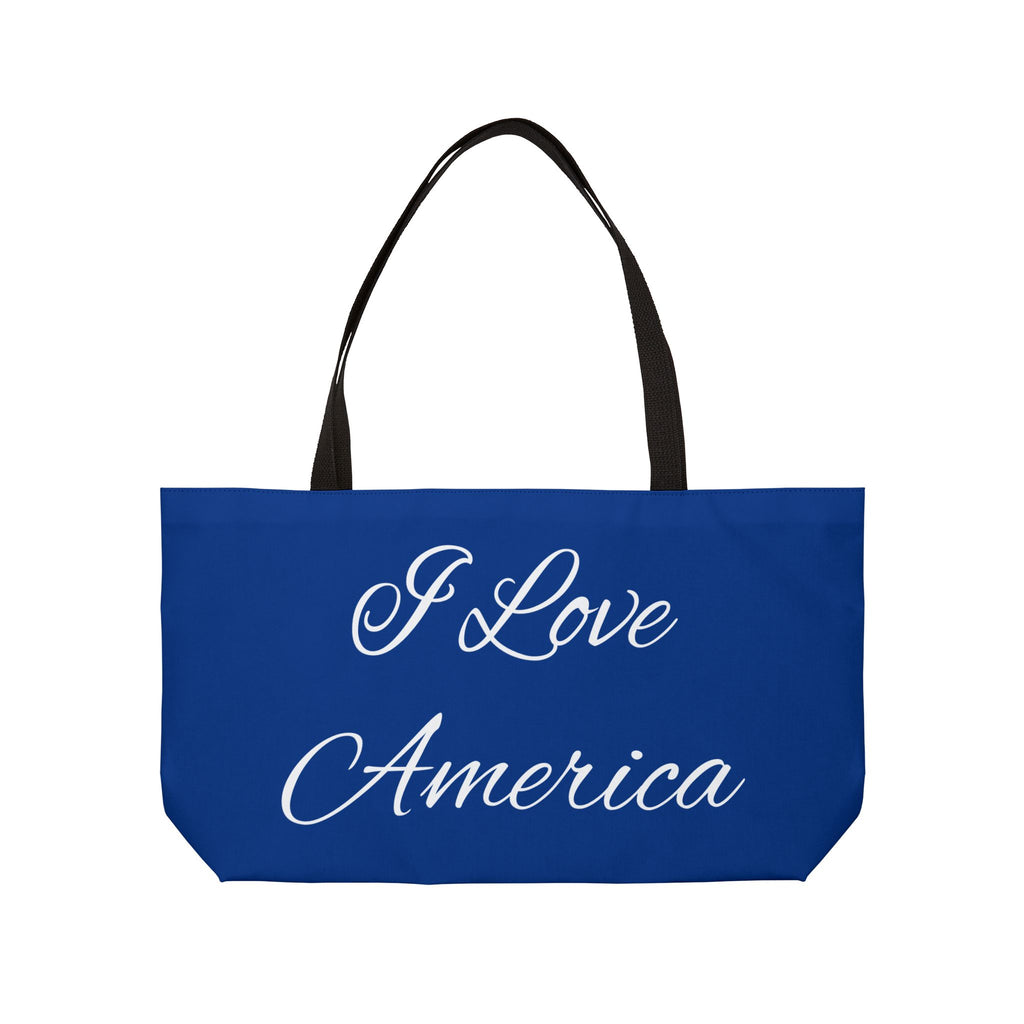 I Love America Weekender Tote Bag