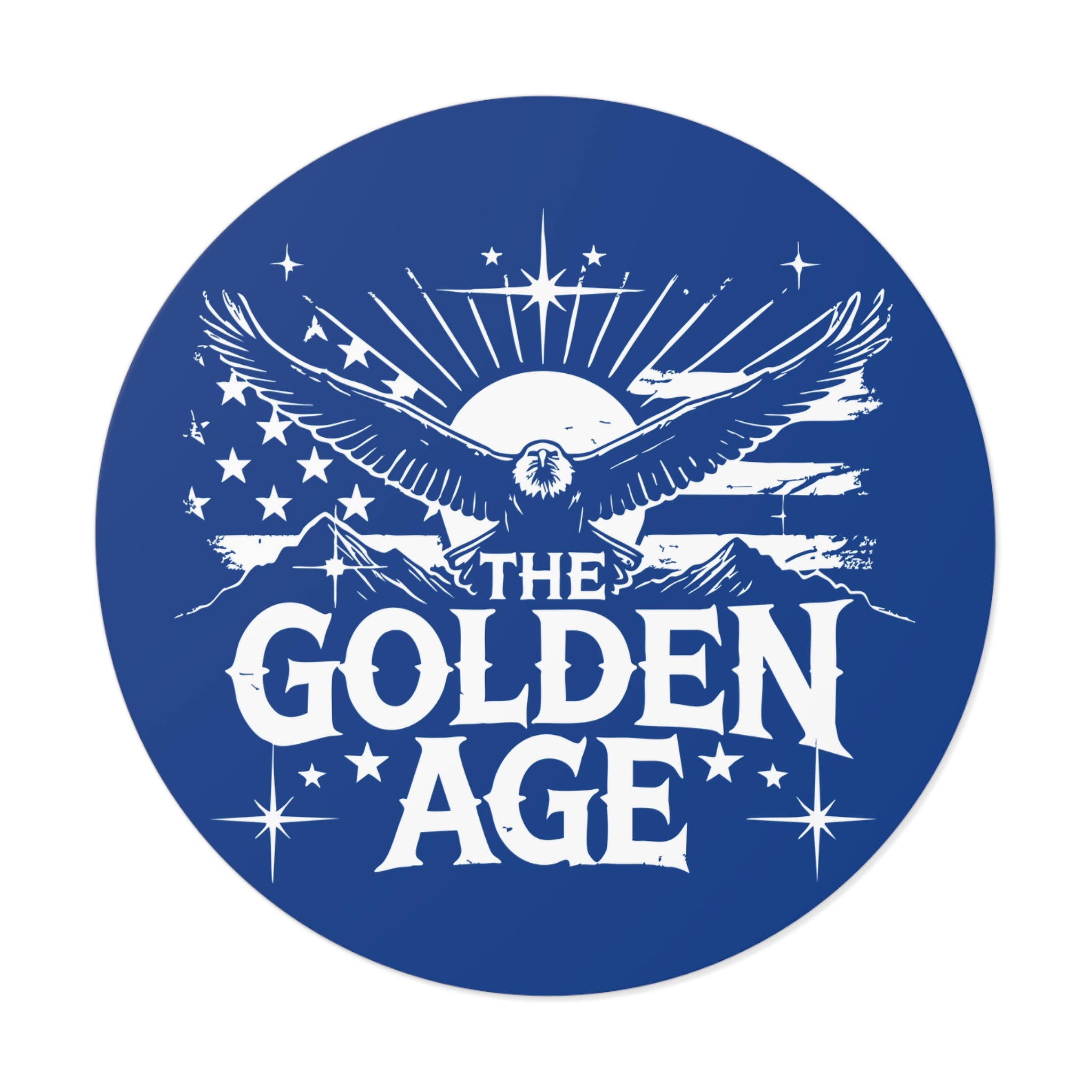 The Golden Age (American Flag) Sticker