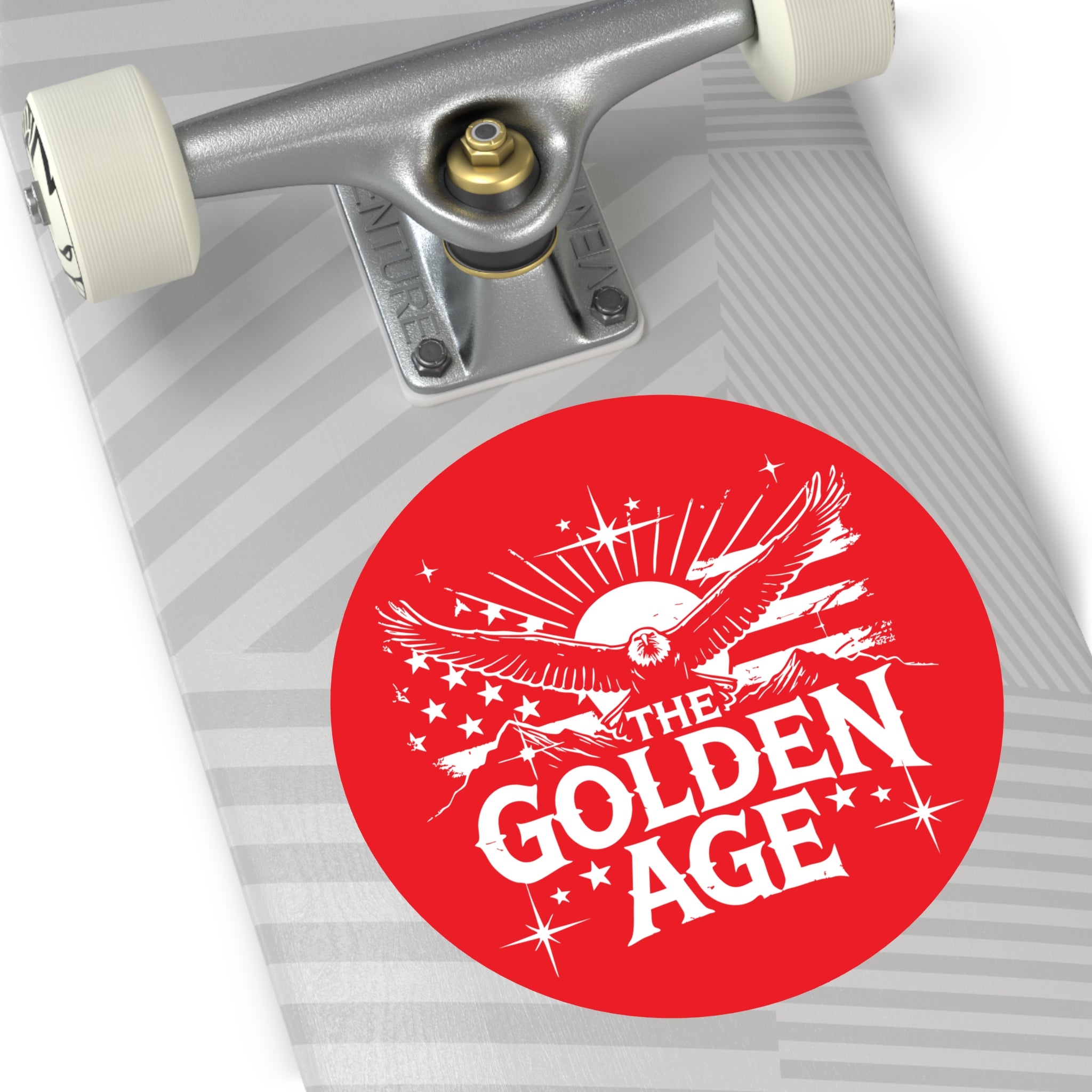The Golden Age (American Flag) USA Sticker