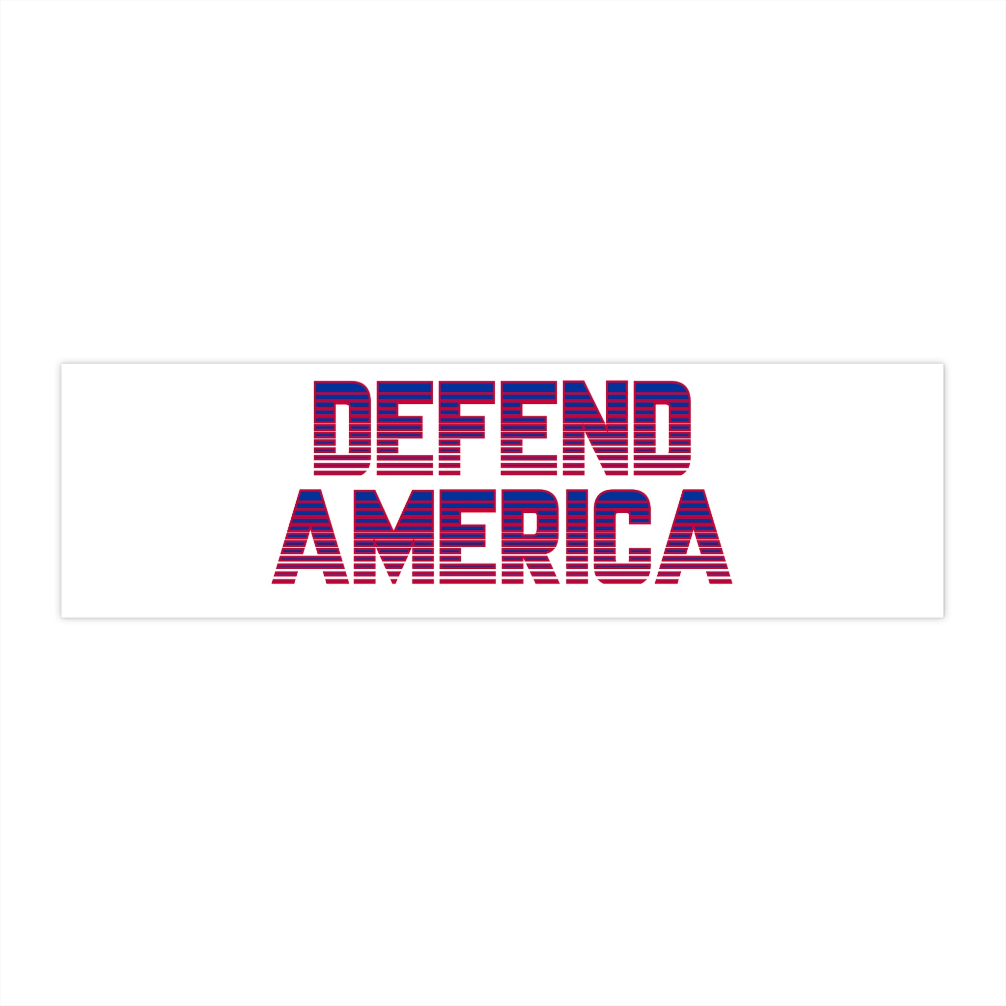 Defend America Bumper Sticker
