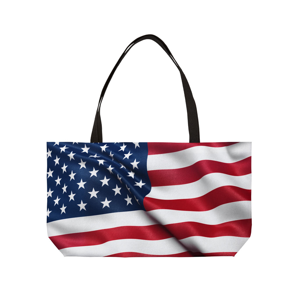 American Flag Weekender Tote Bag