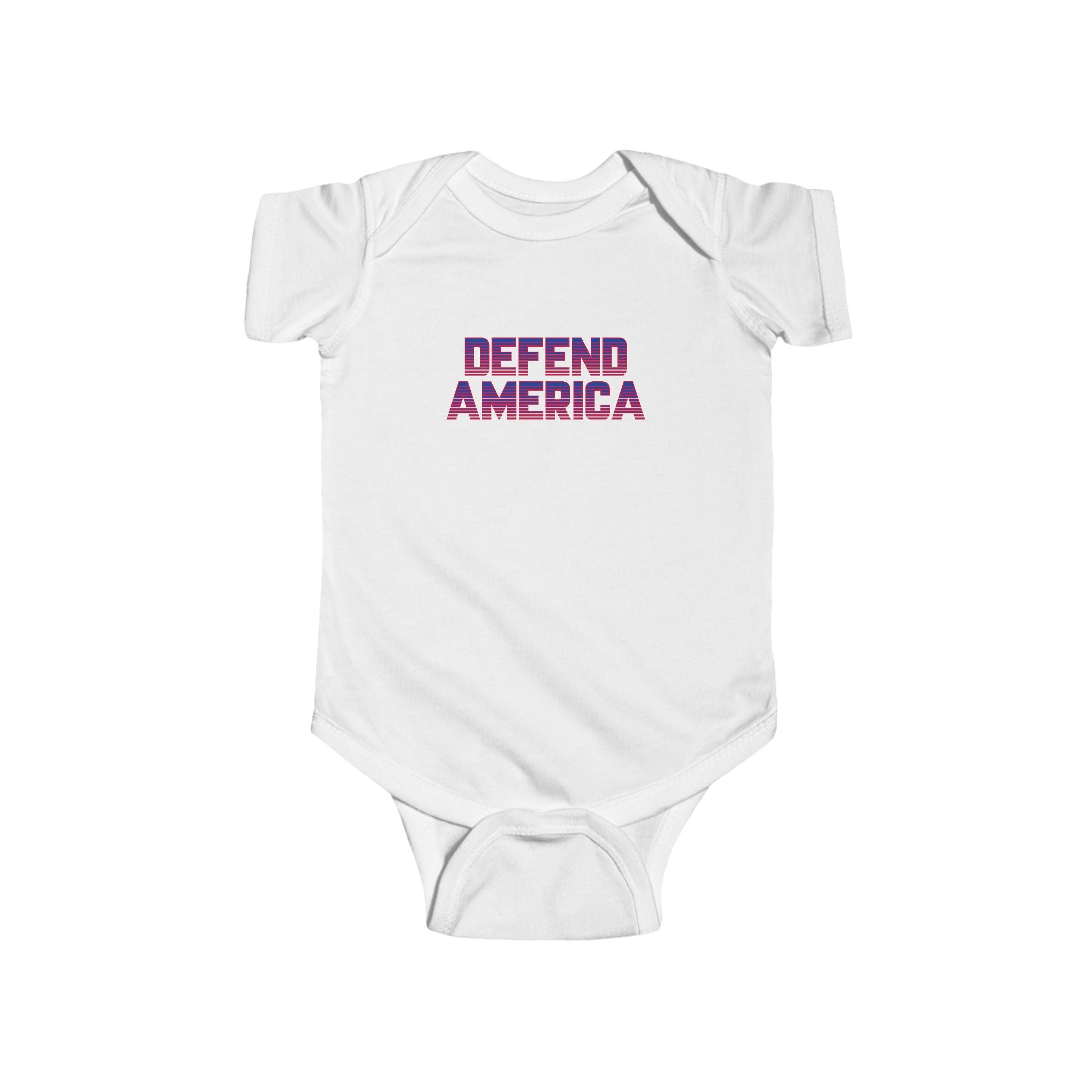 Defend America USA Patriotic Infant Bodysuit