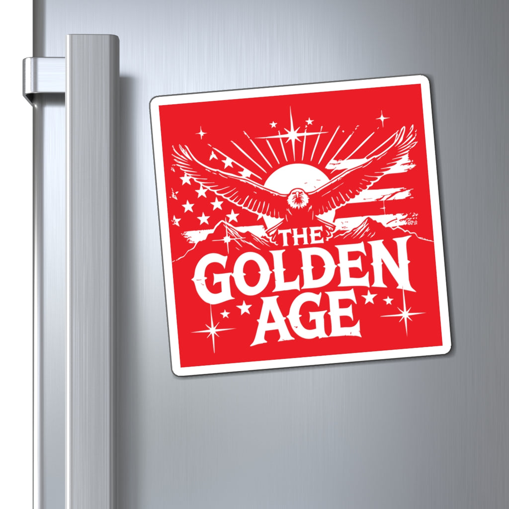 The Golden Age (American Flag) Magnet