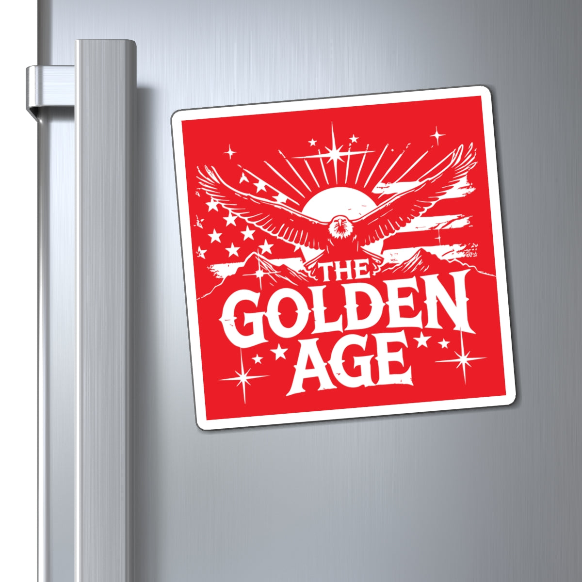 The Golden Age (American Flag) Magnet