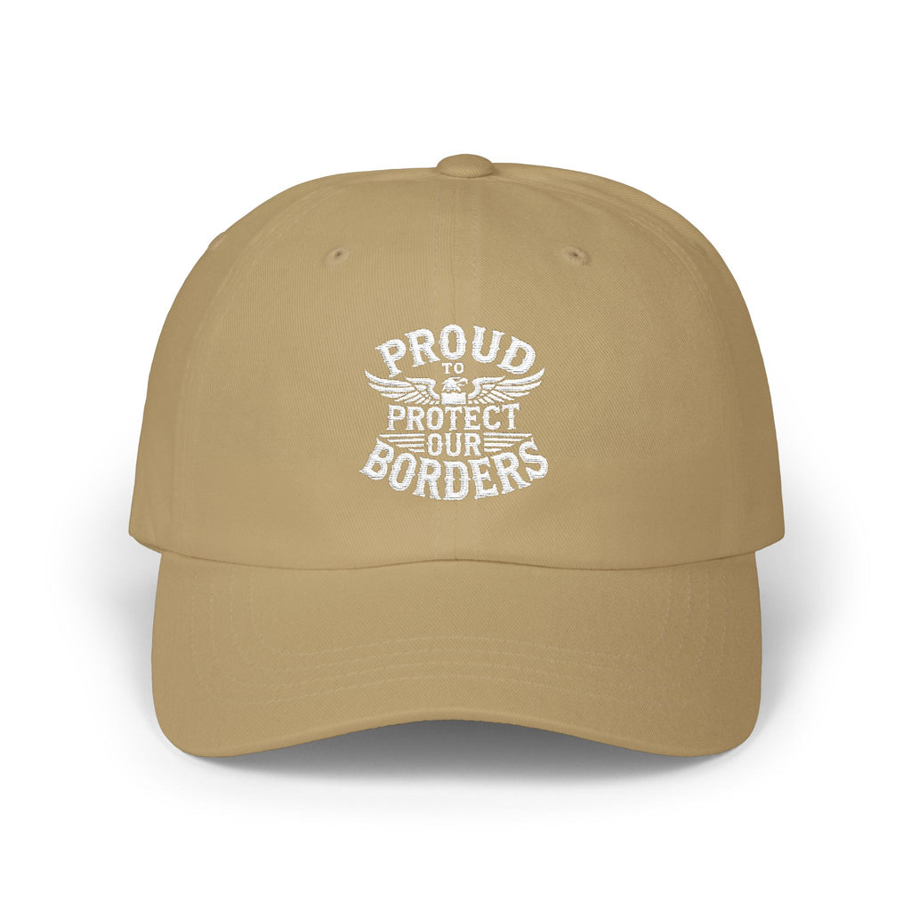 Proud to Protect Our Borders Camo Classic USA Dad Hat