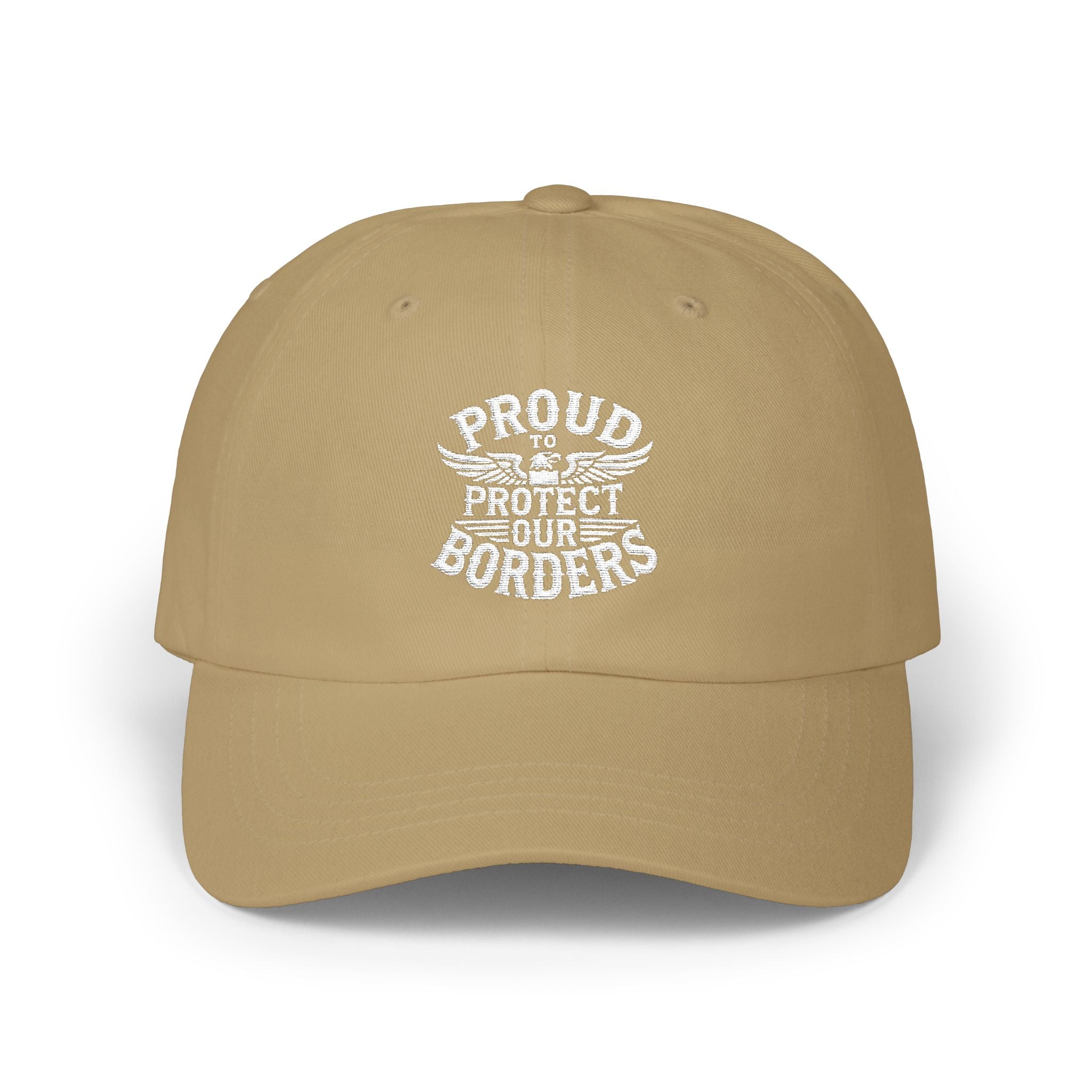Proud to Protect Our Borders Camo Classic USA Dad Hat