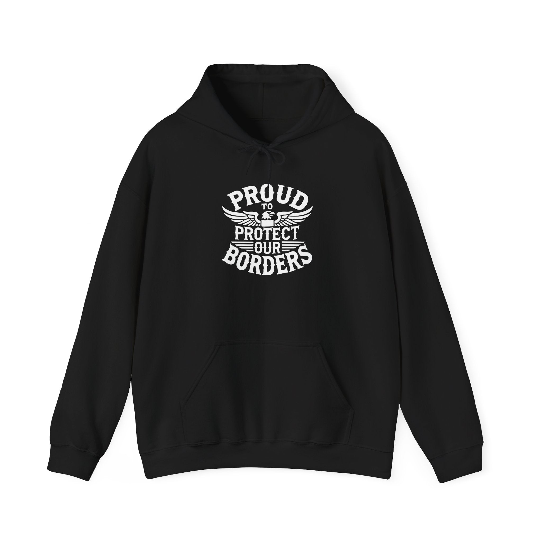 Proud to Protect Borders Unisex Heavy Blend™ USA Hoodie
