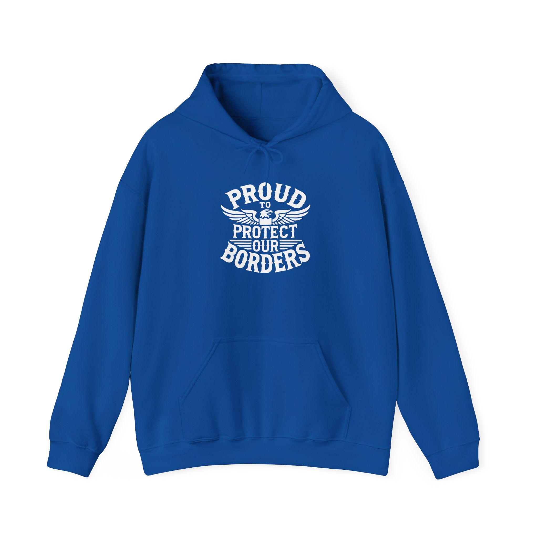 Proud to Protect Borders Unisex Heavy Blend™ USA Hoodie