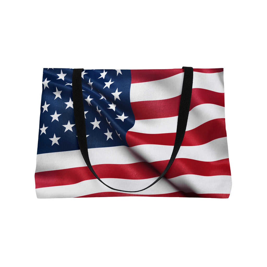 American Flag Weekender Tote Bag