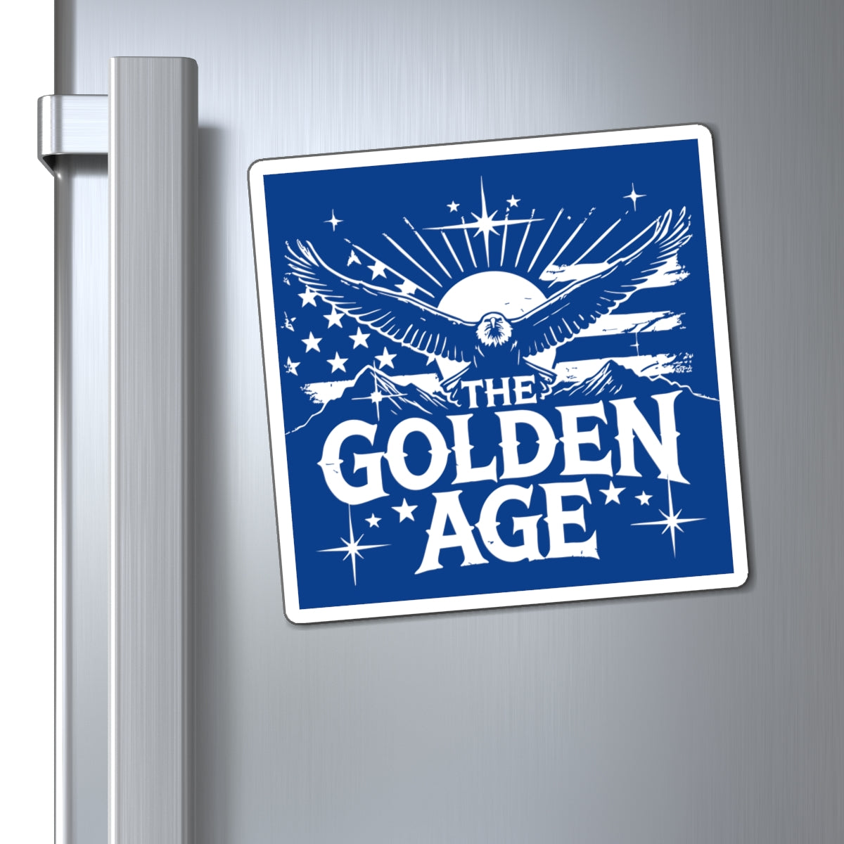 The Golden Age (American Flag) Magnet