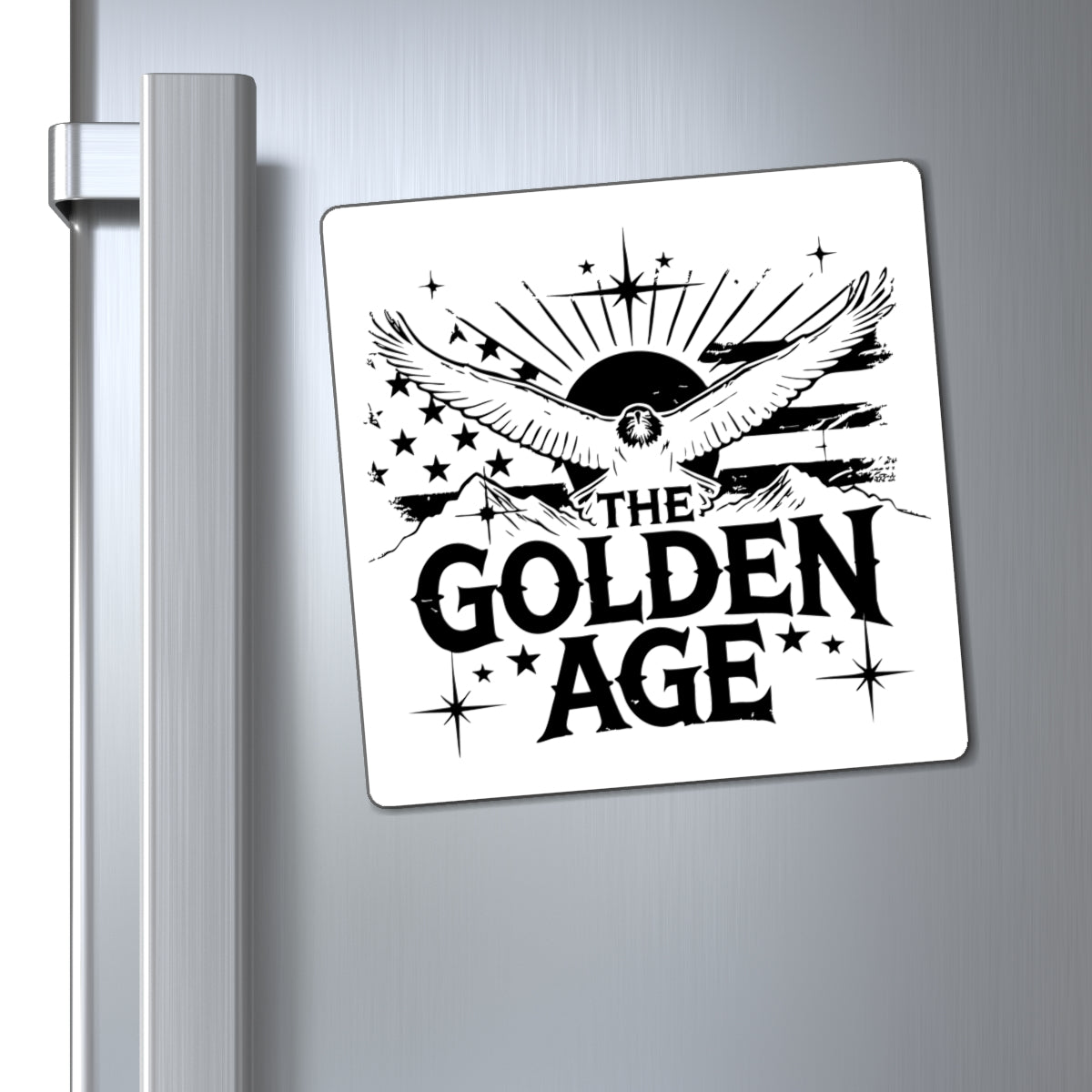 The Golden Age (American Flag) Magnet