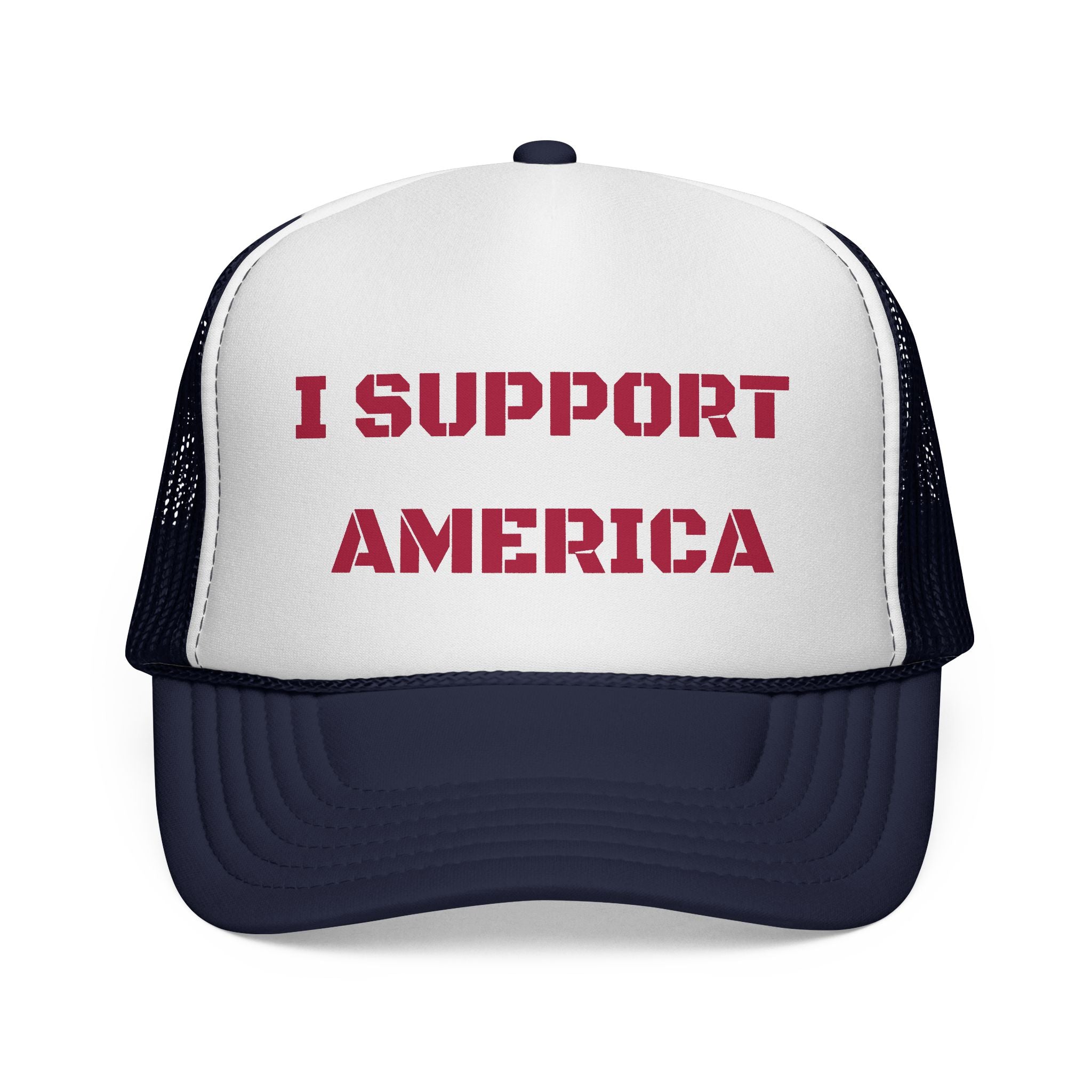 I Support America Mesh USA Trucker Hat