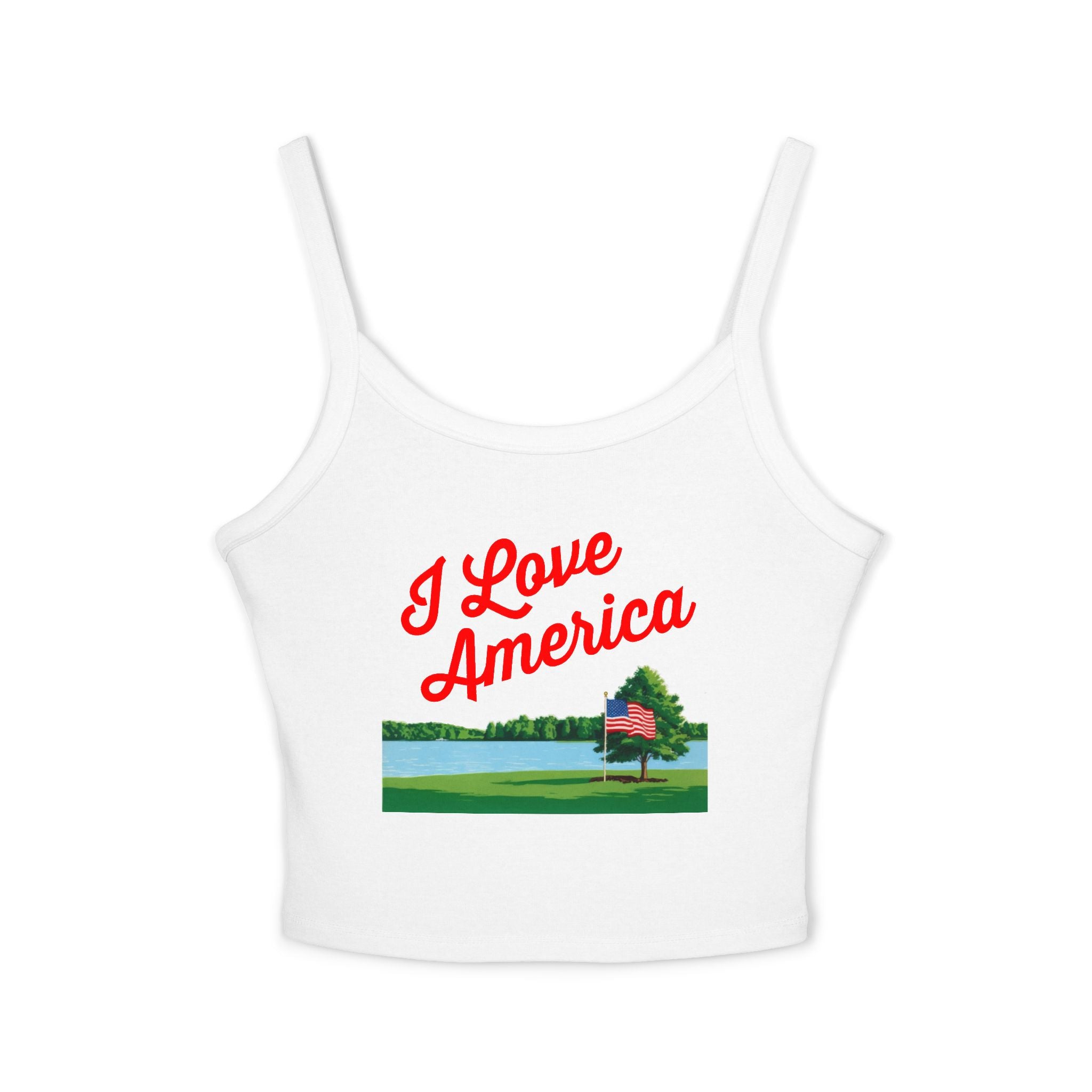 I Love America Women's Tank Top