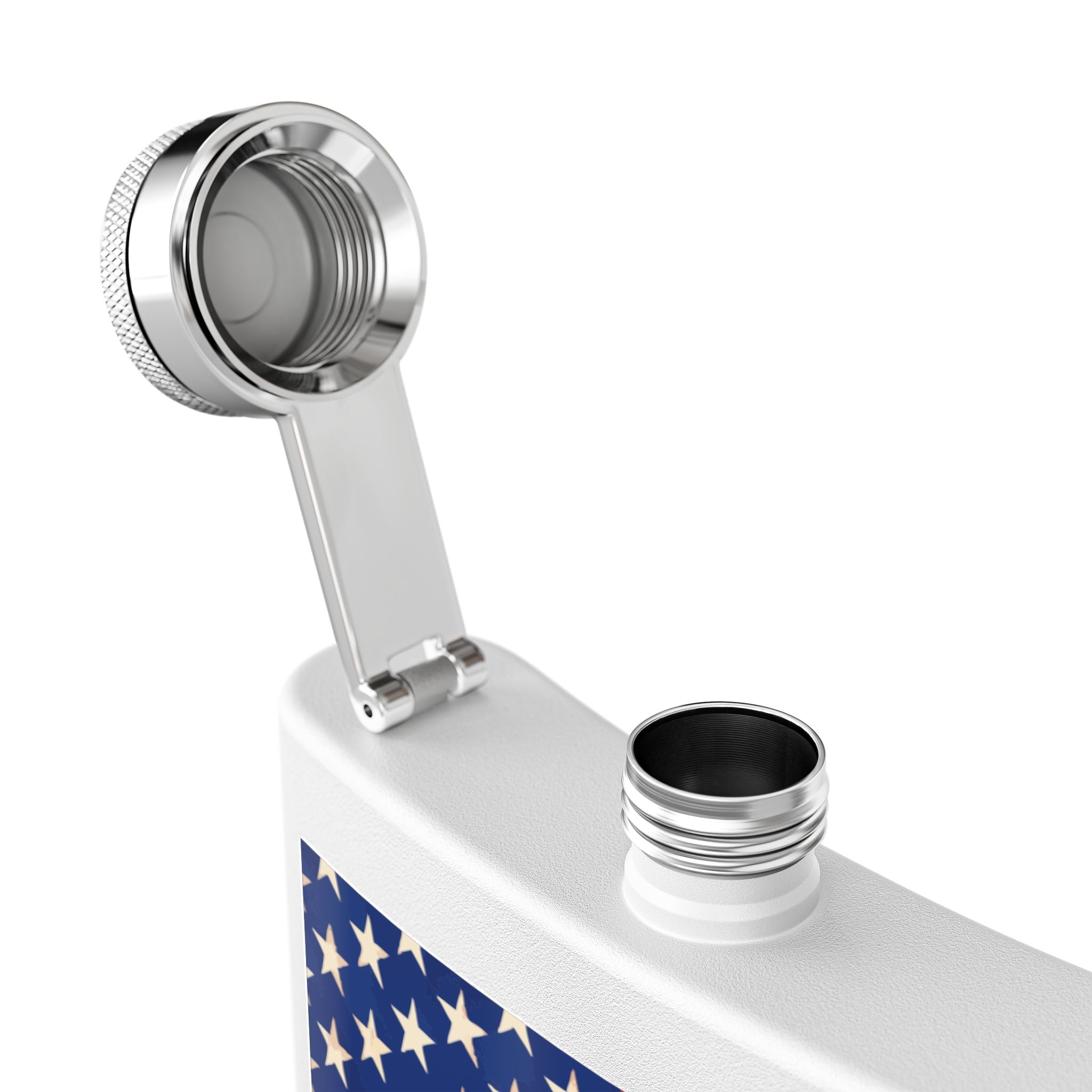 Close-up of a metallic object with a white background